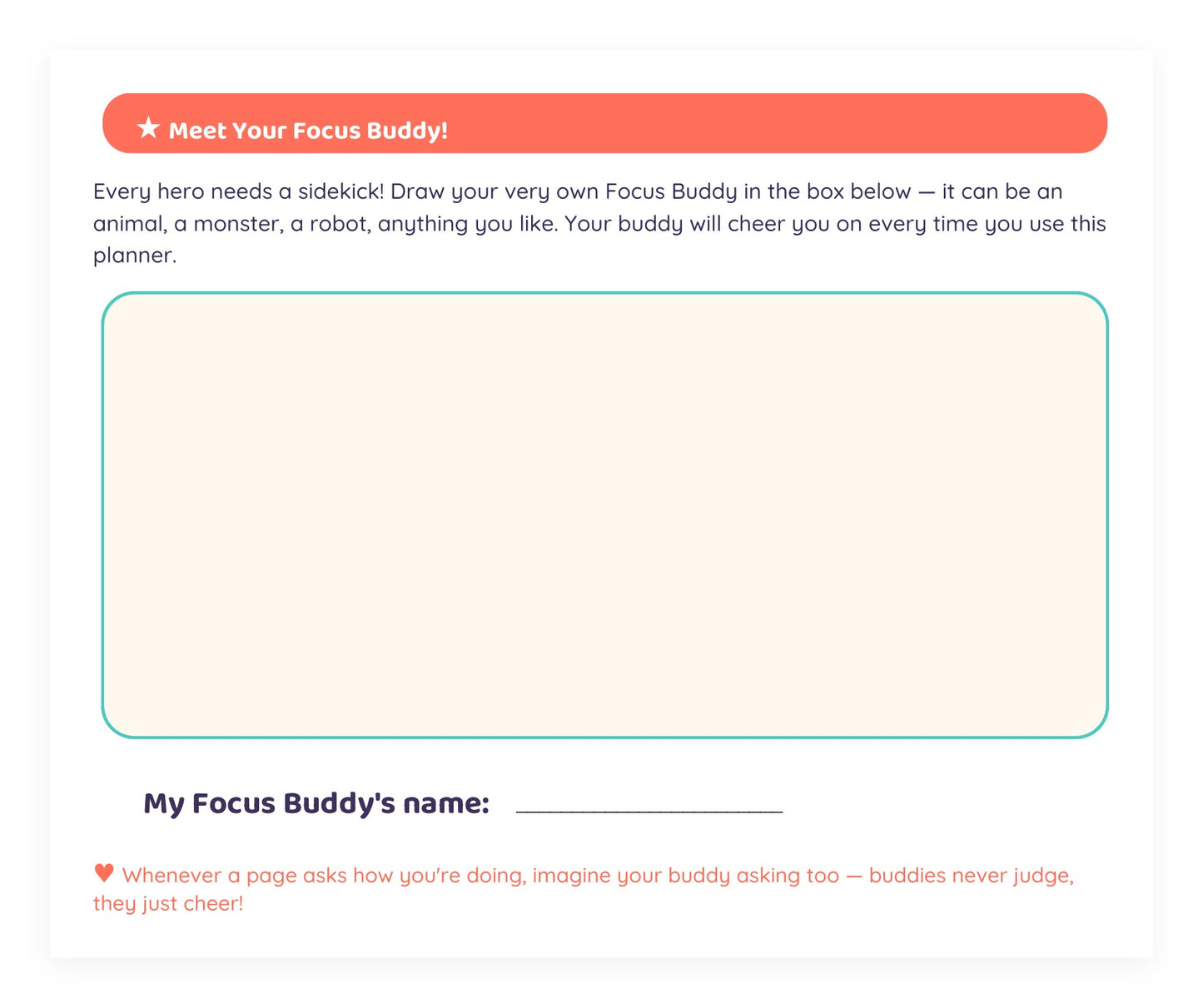 My Super Focus Planner — Kids Routine Chart & Star Reward Chart, Ages 5-8