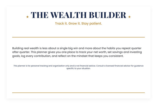 Wealth Builder