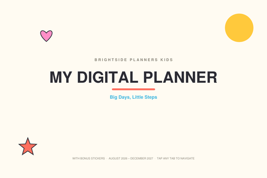 Kids Digital Planner — Big Days, Little Steps